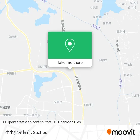 建木批发超市 map
