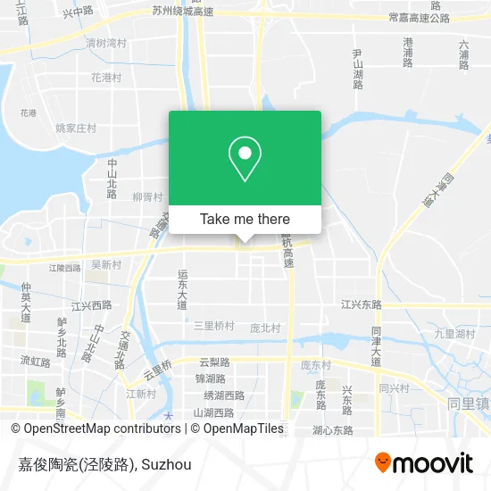 嘉俊陶瓷(泾陵路) map