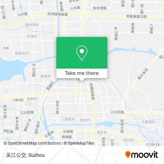 吴江公交 map