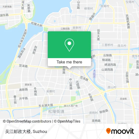 吴江邮政大楼 map