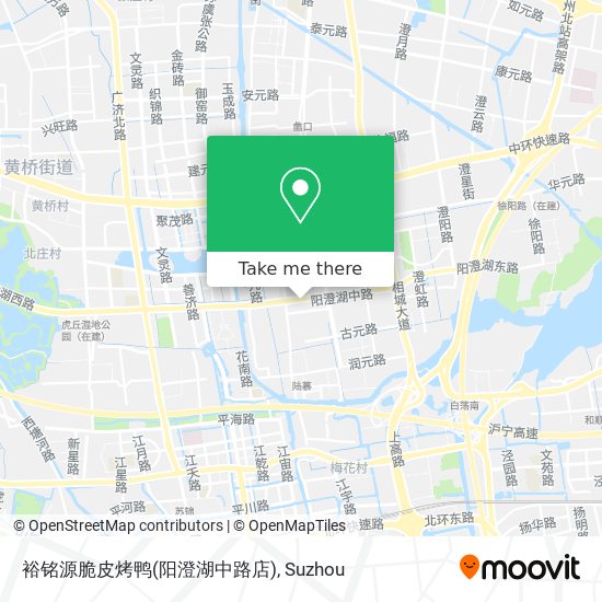 裕铭源脆皮烤鸭(阳澄湖中路店) map