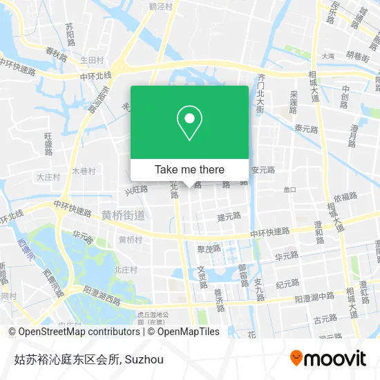 姑苏裕沁庭东区会所 map