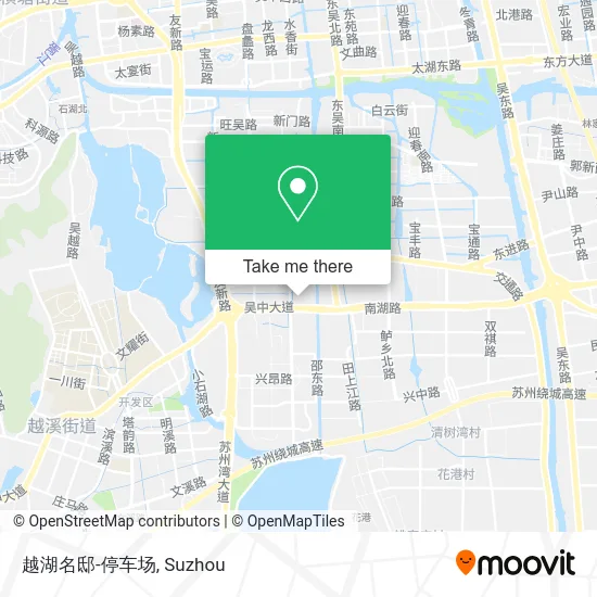 越湖名邸-停车场 map