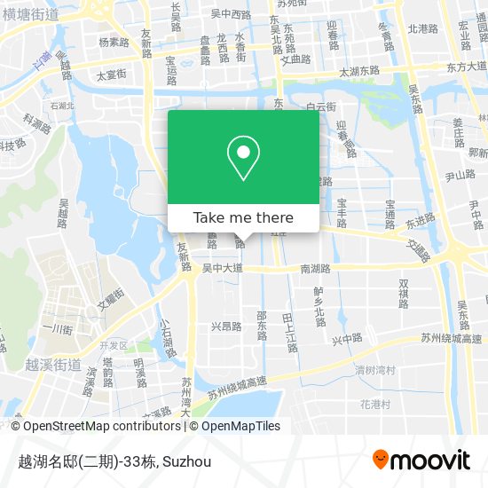 越湖名邸(二期)-33栋 map