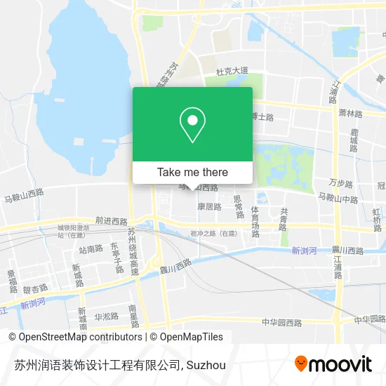 苏州润语装饰设计工程有限公司 map