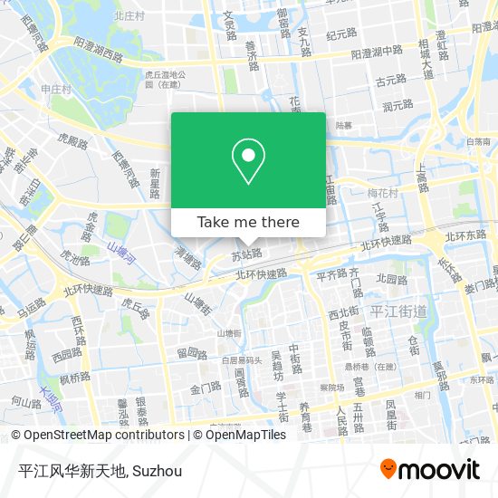 平江风华新天地 map