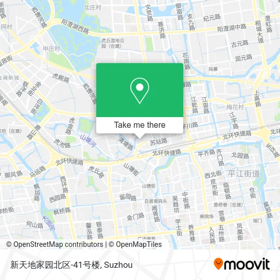 新天地家园北区-41号楼 map