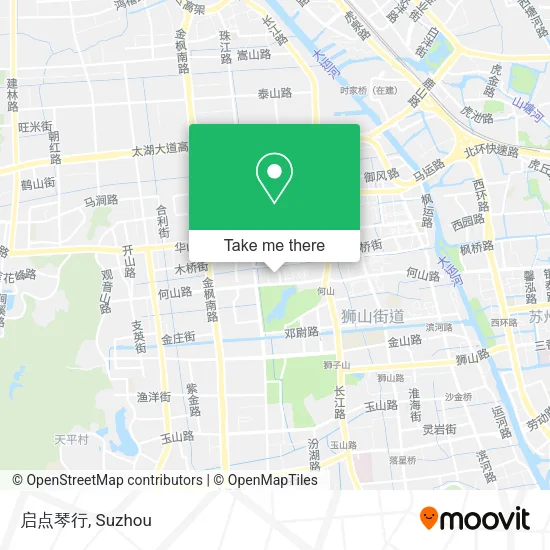 启点琴行 map