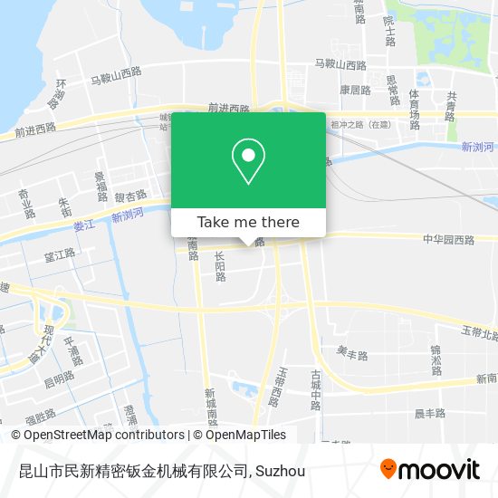 昆山市民新精密钣金机械有限公司 map