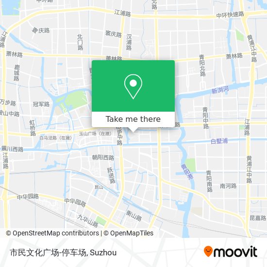 市民文化广场-停车场 map
