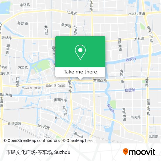 市民文化广场-停车场 map
