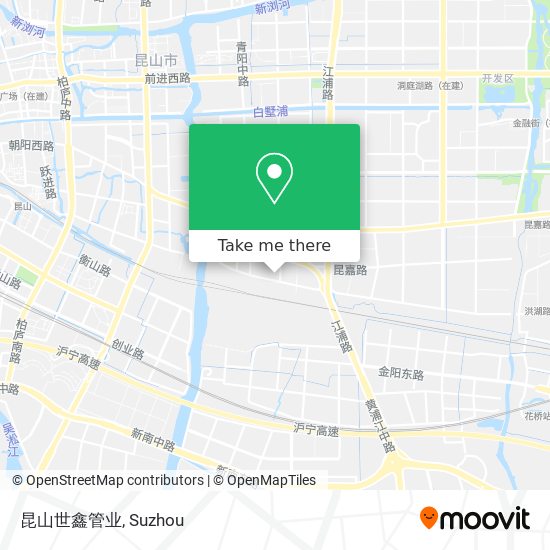 昆山世鑫管业 map