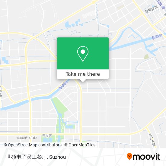 世硕电子员工餐厅 map