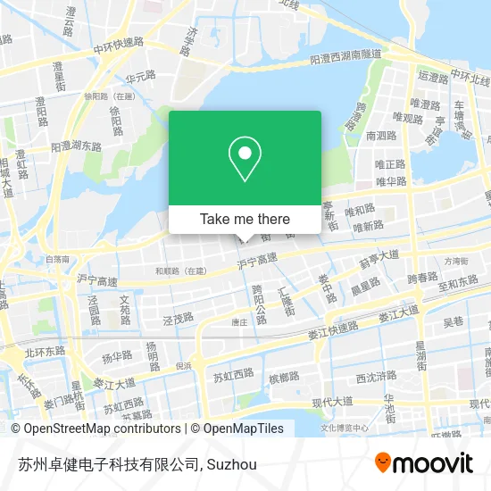 苏州卓健电子科技有限公司 map