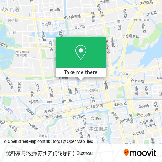 优科豪马轮胎(苏州齐门轮胎部) map