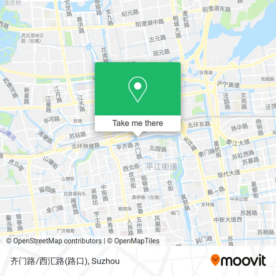 齐门路/西汇路(路口) map