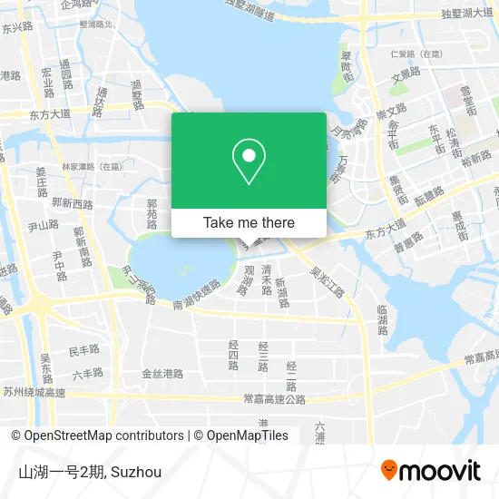 山湖一号2期 map