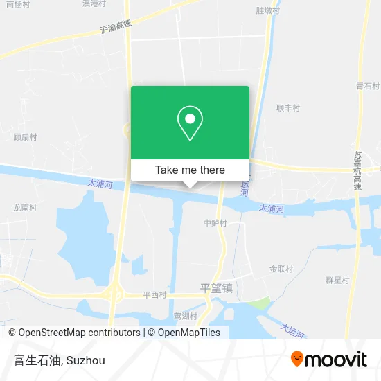 富生石油 map