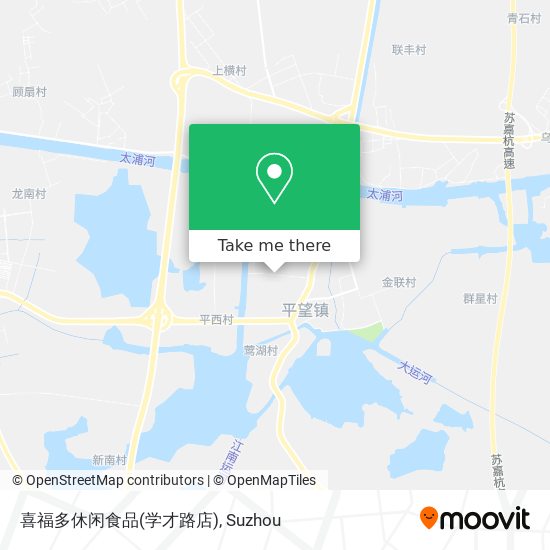 喜福多休闲食品(学才路店) map