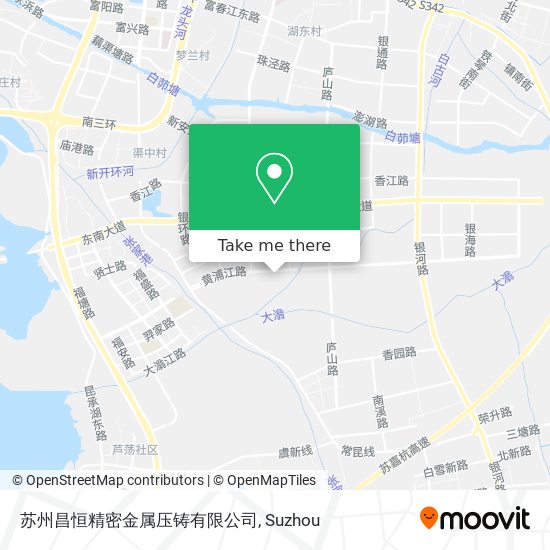 苏州昌恒精密金属压铸有限公司 map