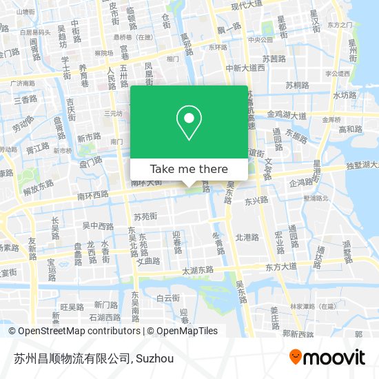 苏州昌顺物流有限公司 map