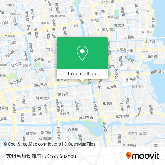 苏州昌顺物流有限公司 map