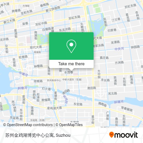 苏州金鸡湖博览中心公寓 map