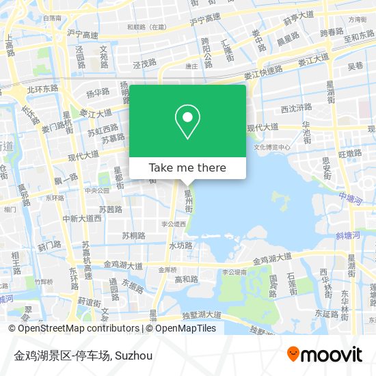 金鸡湖景区-停车场 map