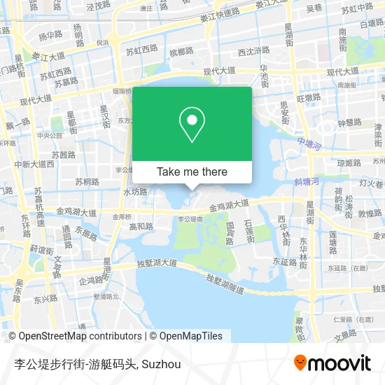 李公堤步行街-游艇码头 map