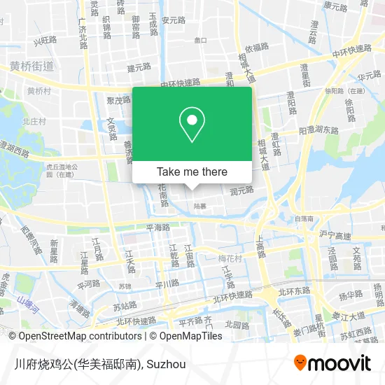 川府烧鸡公(华美福邸南) map