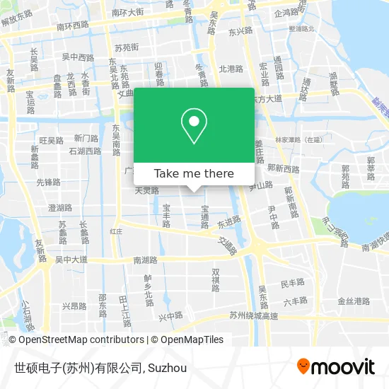 世硕电子(苏州)有限公司 map