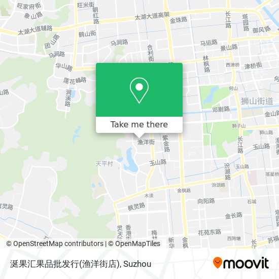 涎果汇果品批发行(渔洋街店) map