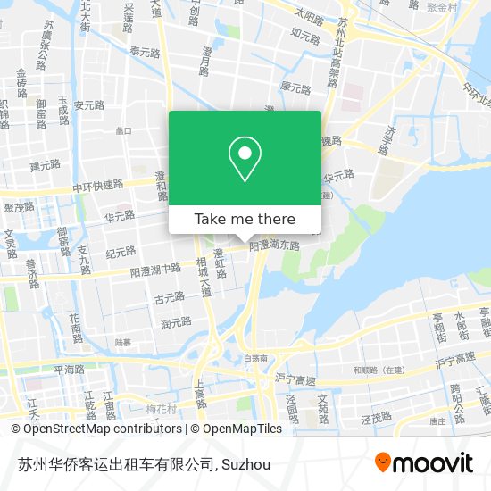 苏州华侨客运出租车有限公司 map
