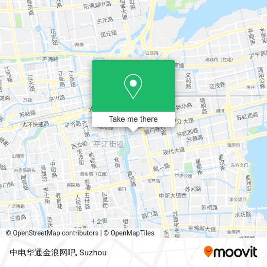 中电华通金浪网吧 map