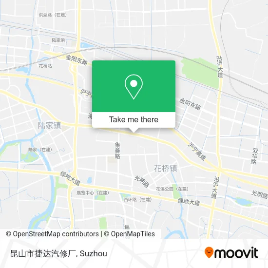 昆山市捷达汽修厂 map