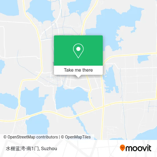 水榭蓝湾-南1门 map