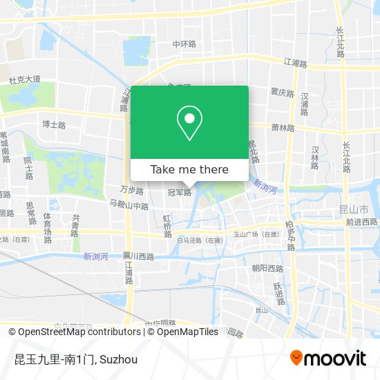 昆玉九里-南1门 map