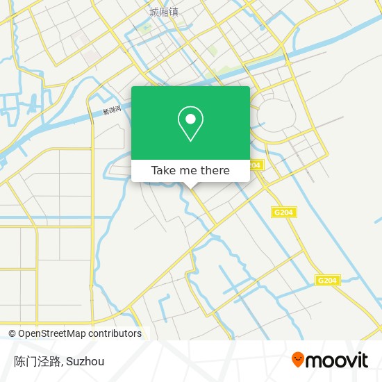 陈门泾路 map