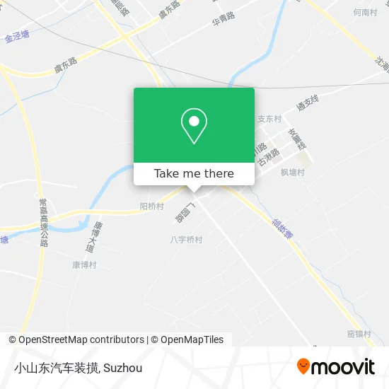 小山东汽车装撗 map