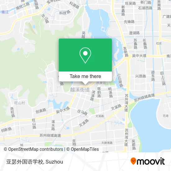 亚瑟外国语学校 map