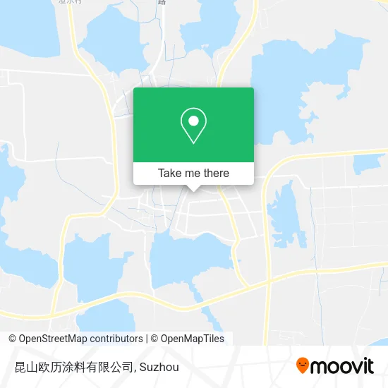 昆山欧历涂料有限公司 map