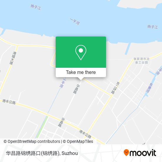 华昌路锦绣路口 map