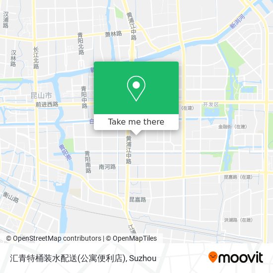 汇青特桶装水配送(公寓便利店) map