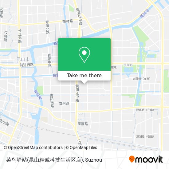菜鸟驿站(昆山精诚科技生活区店) map