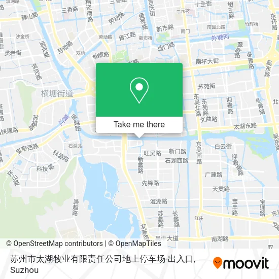 苏州市太湖牧业有限责任公司地上停车场-出入口 map