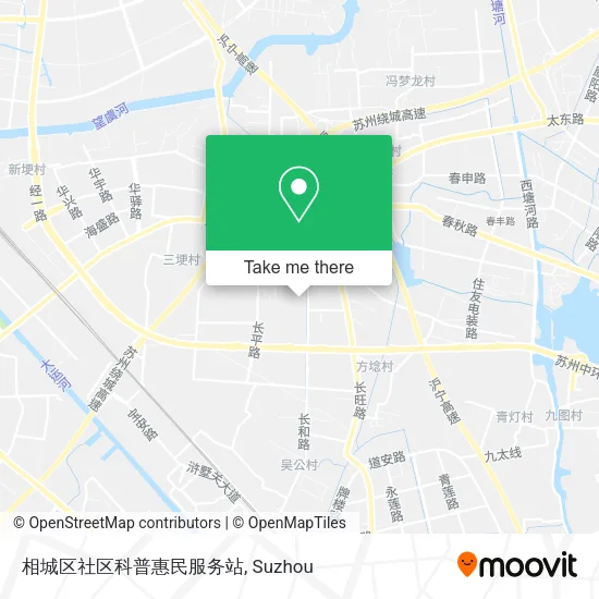 相城区社区科普惠民服务站 map