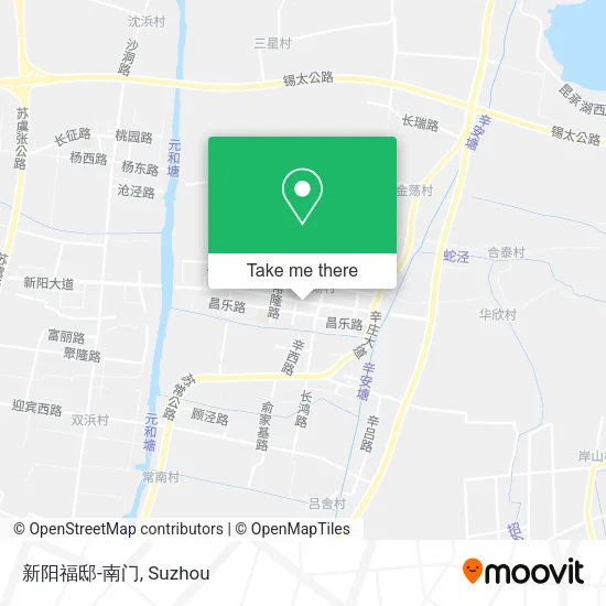 新阳福邸-南门 map