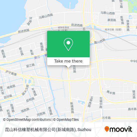昆山科信橡塑机械有限公司(新城南路) map