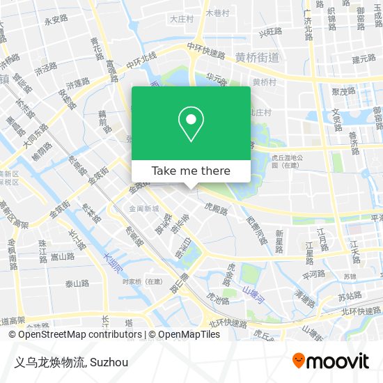 义乌龙焕物流 map