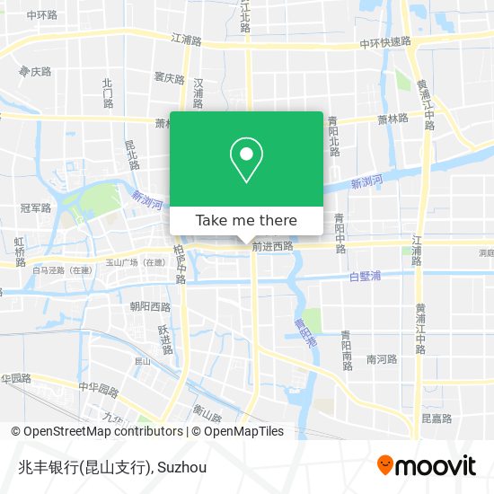 兆丰银行(昆山支行) map